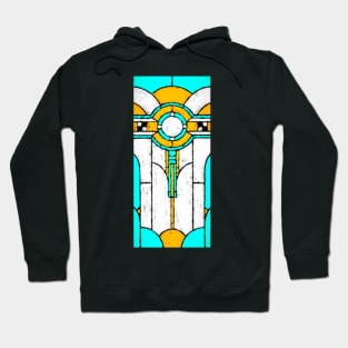 Art Deco Painterly Hoodie